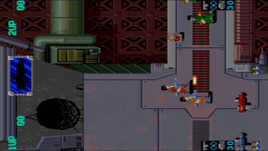 Johnny Turbo's Arcade: Heavy Barrel Screenshot