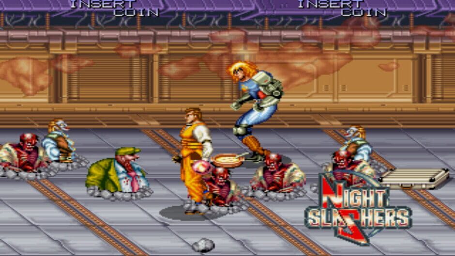 Johnny Turbo's Arcade: Night Slashers Screenshot