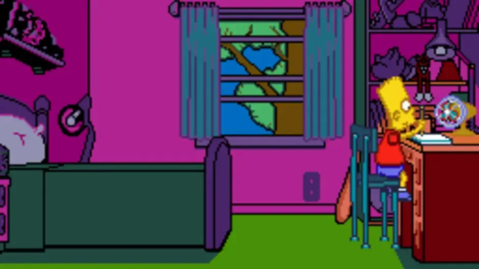 Skärmbild 4 från The Simpsons: Bart's Nightmare