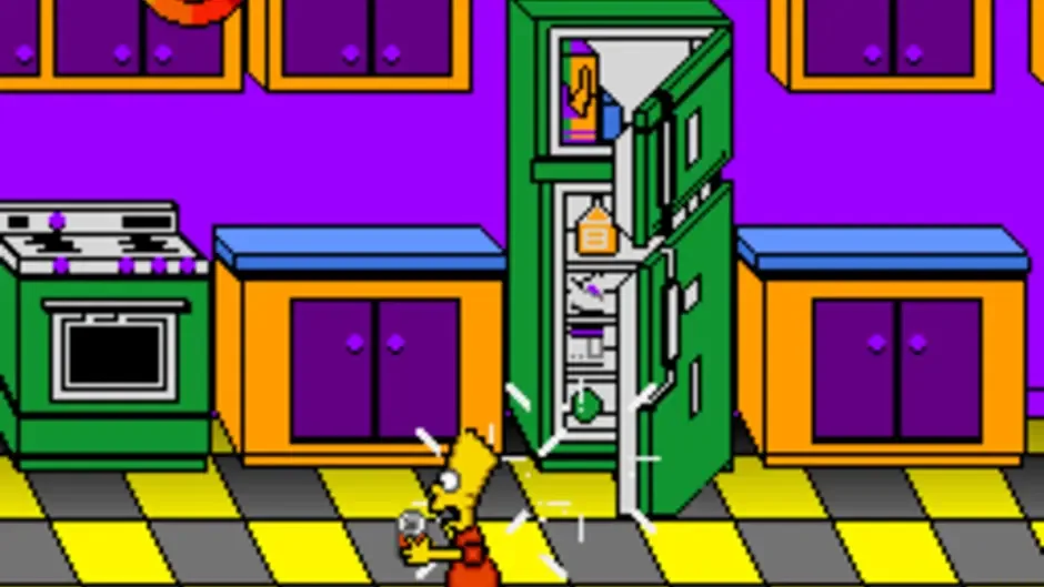 Skärmbild 3 från The Simpsons: Bart's Nightmare