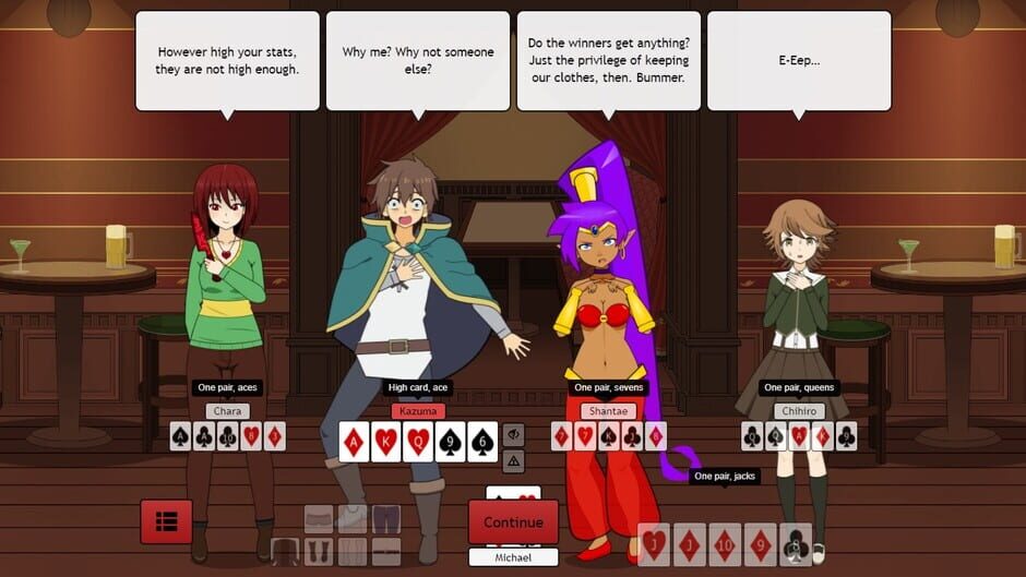 Strip Poker Night at the Inventory screenshot 3