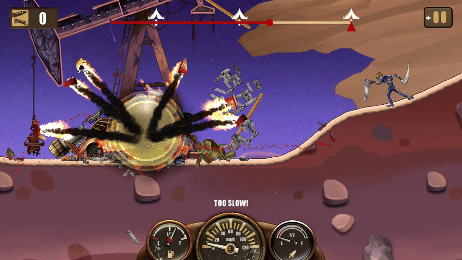 Zombie Hill Race Screenshot
