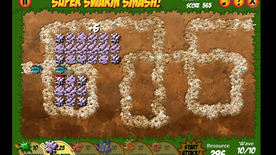 Super Swarm Smash Screenshot