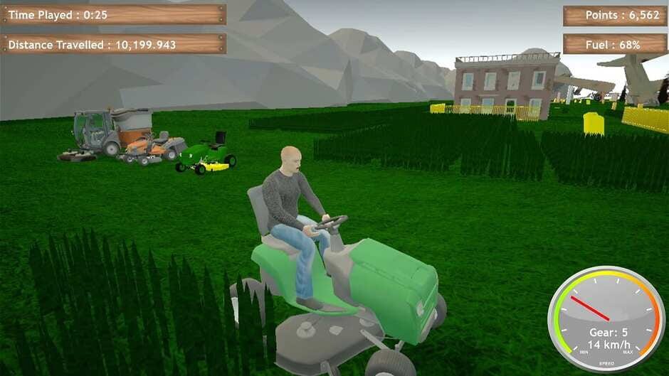 Lawnmower Game: Next Generation Screenshot