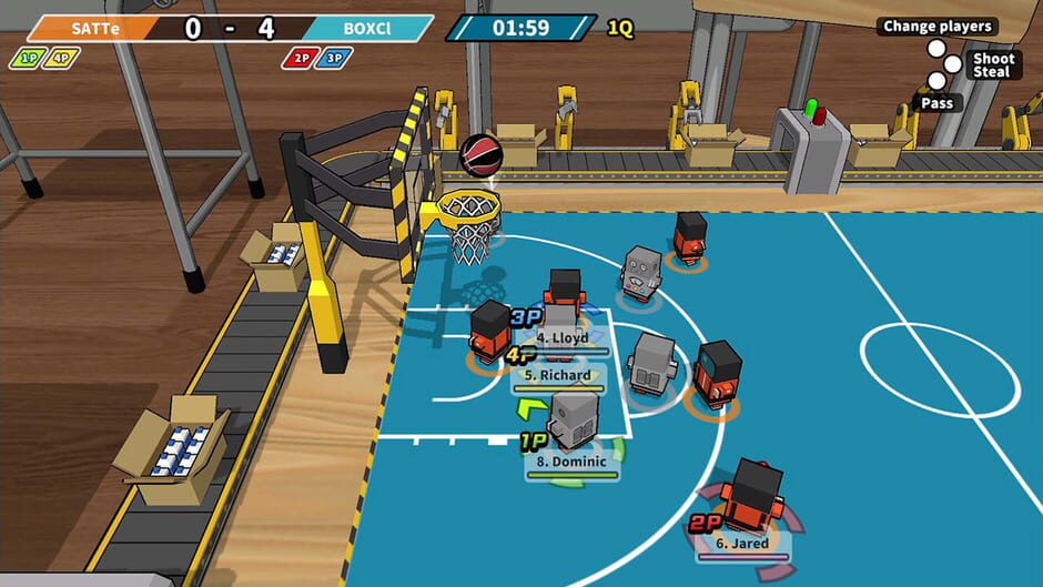 Desktop Basketball Screenshot