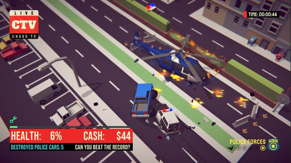 OMG Police: Car Chase TV Simulator Screenshot