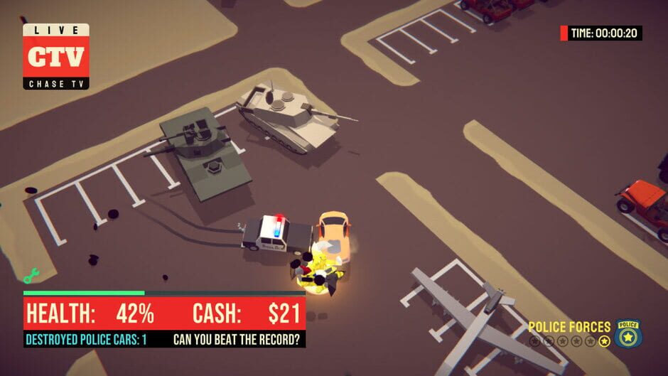 OMG Police: Car Chase TV Simulator Screenshot