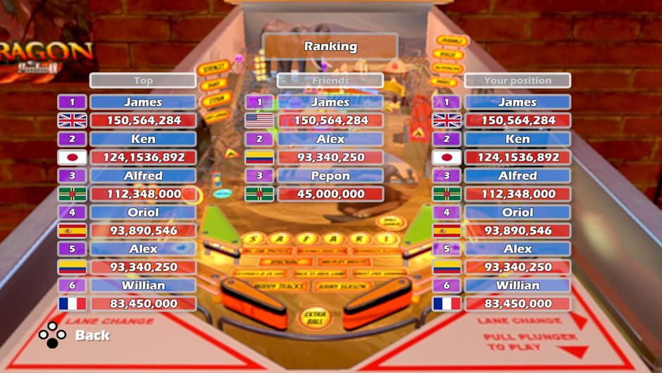 Safari Pinball Screenshot