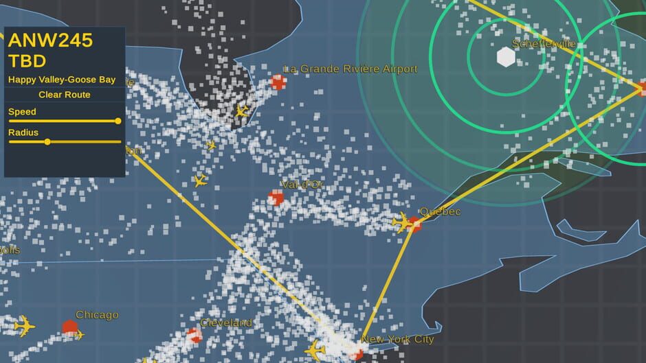 Reptrails screenshot