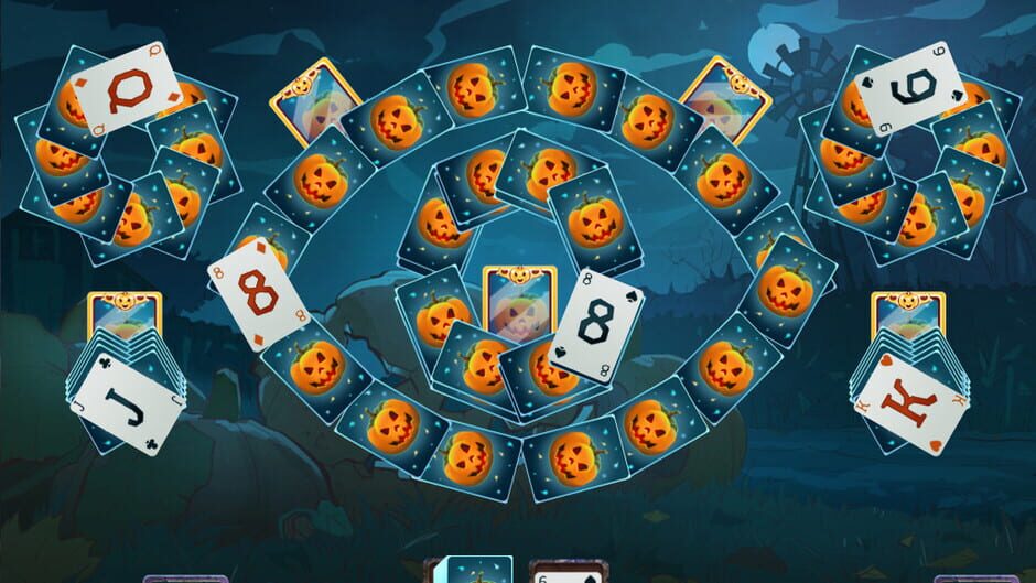 Solitaire Game Halloween 2 Screenshot