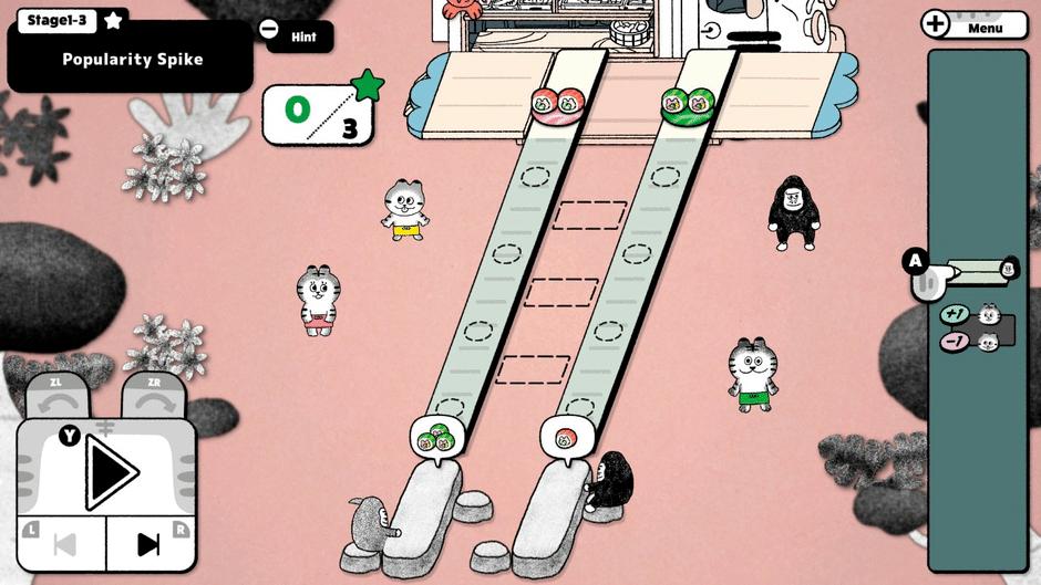 Tiger Trio's Tasty Travels Screenshot