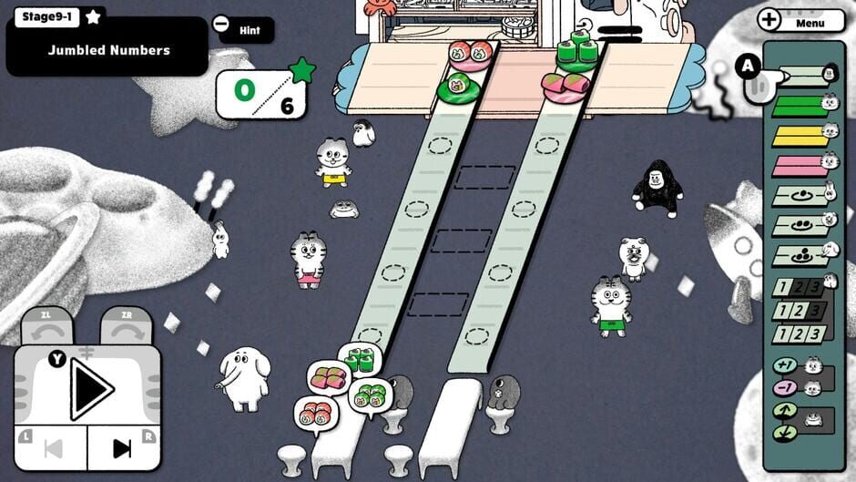 Tiger Trio's Tasty Travels Screenshot