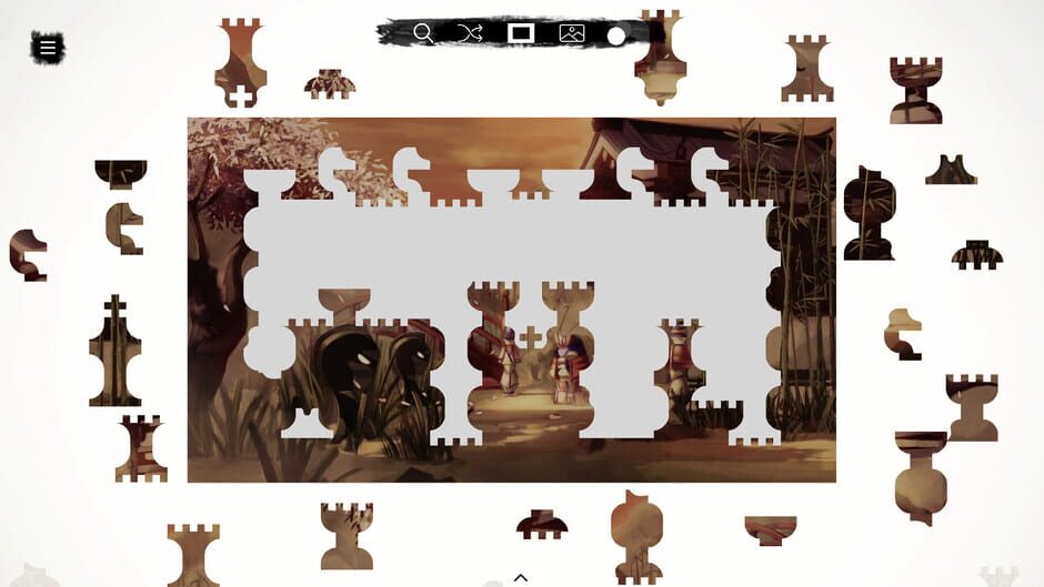 สกรีนช็อตจาก Shinobi's Way - a jigsaw chess tale (รูปที่ 7)