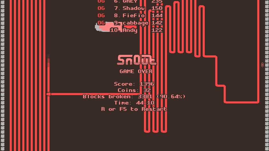 SnOut screenshot