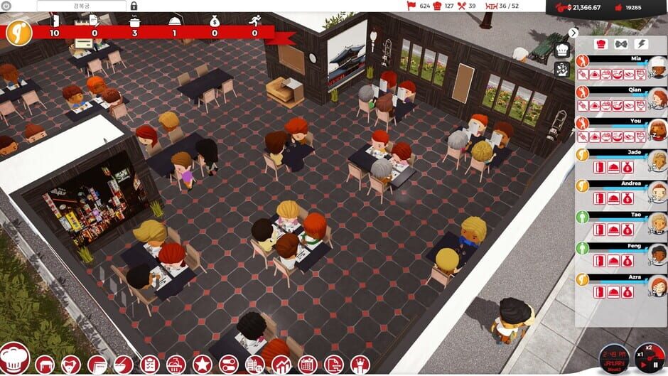 Chef: A Restaurant Tycoon Game - Eastern Asian Cuisine Screenshot