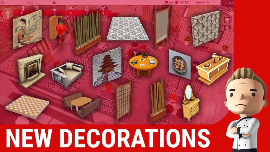 Chef: A Restaurant Tycoon Game - Eastern Asian Cuisine Screenshot