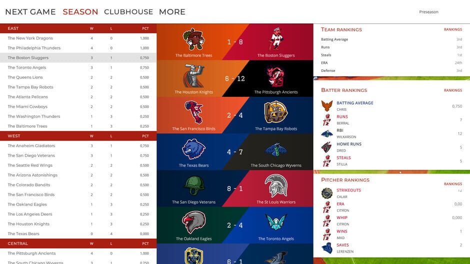 Astonishing Baseball 20 Screenshot