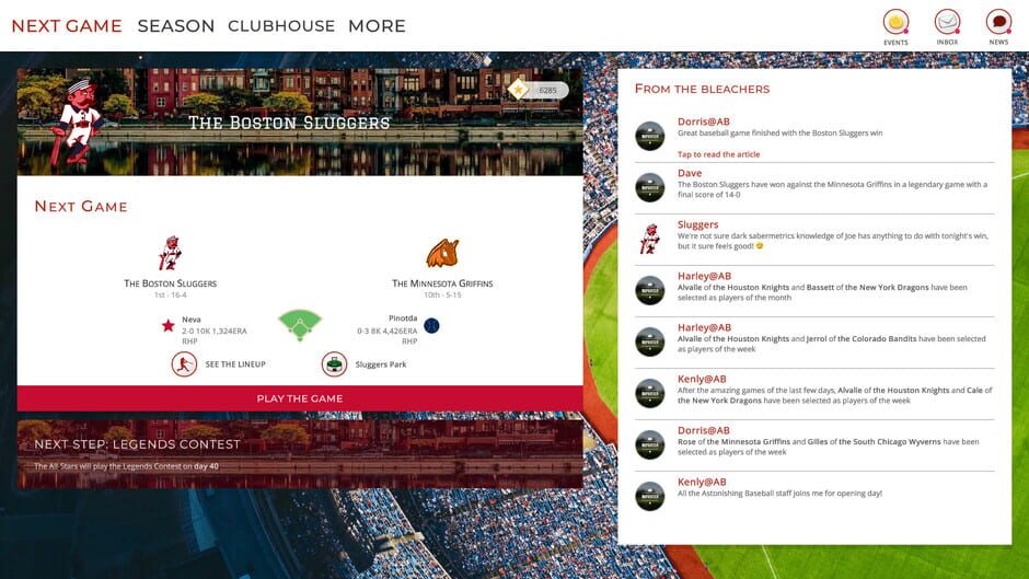 Astonishing Baseball 20 Screenshot