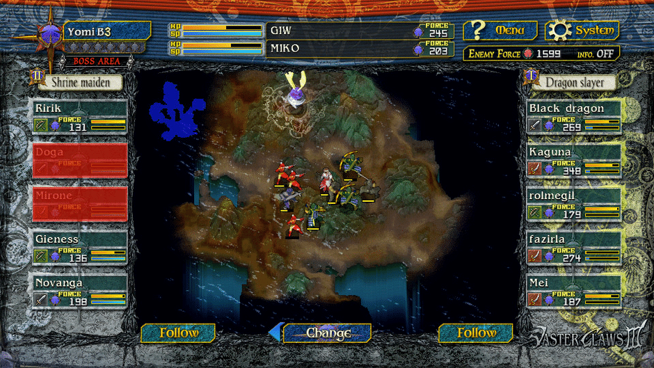 Vaster Claws 3: Dragon Slayer of the God World Screenshot