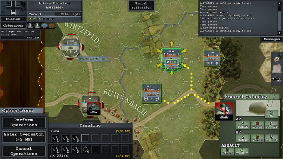 Nations At War Digital Screenshot