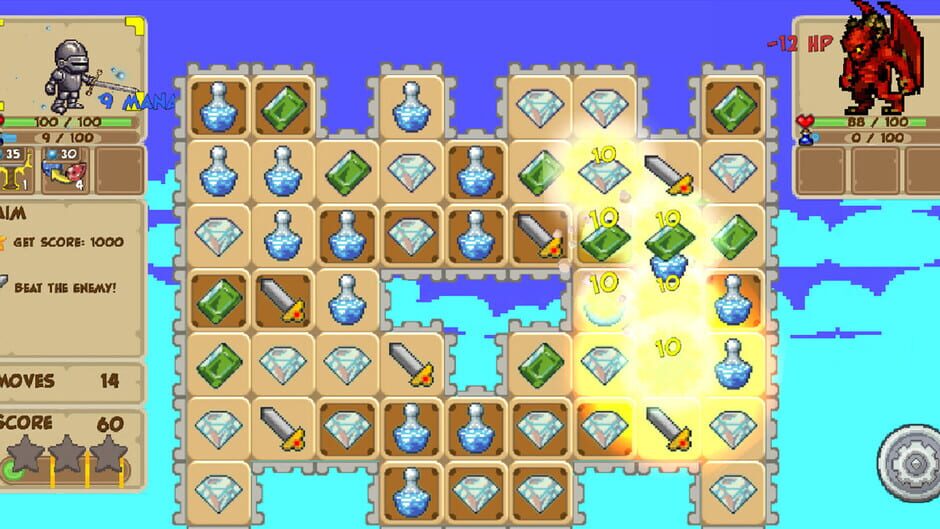 Gems of Fate: the Charmed King Screenshot