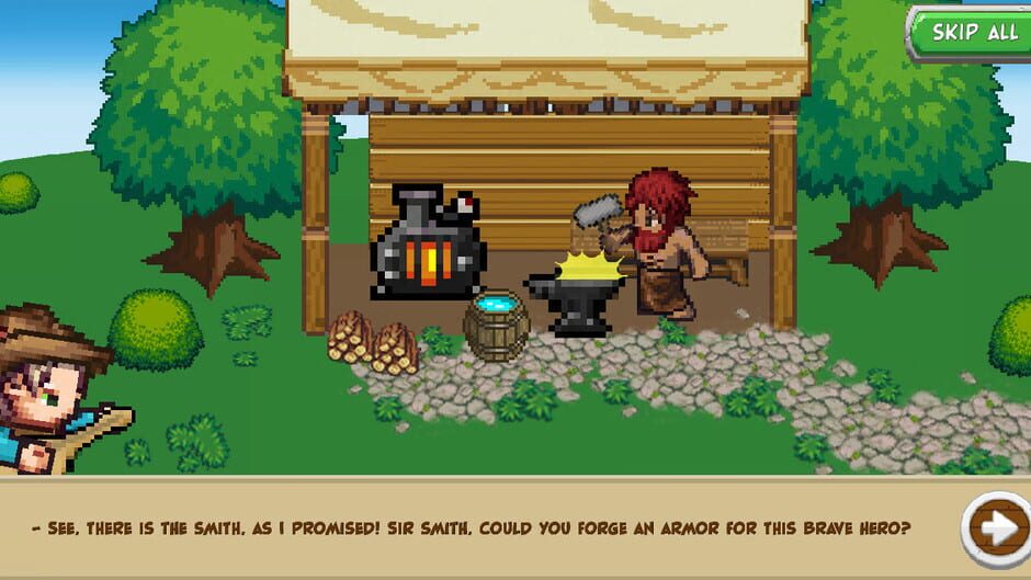 Gems of Fate: the Charmed King Screenshot