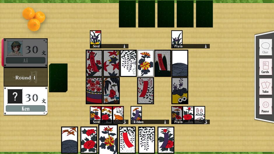 Bishoujo Battle Hanafuda Koi-Koi Screenshot