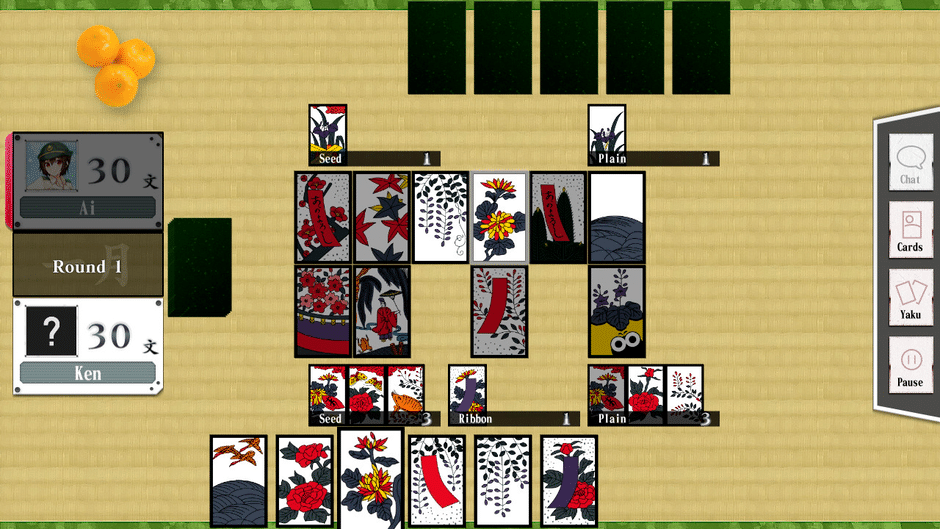 Bishoujo Battle Hanafuda Koi-Koi Screenshot