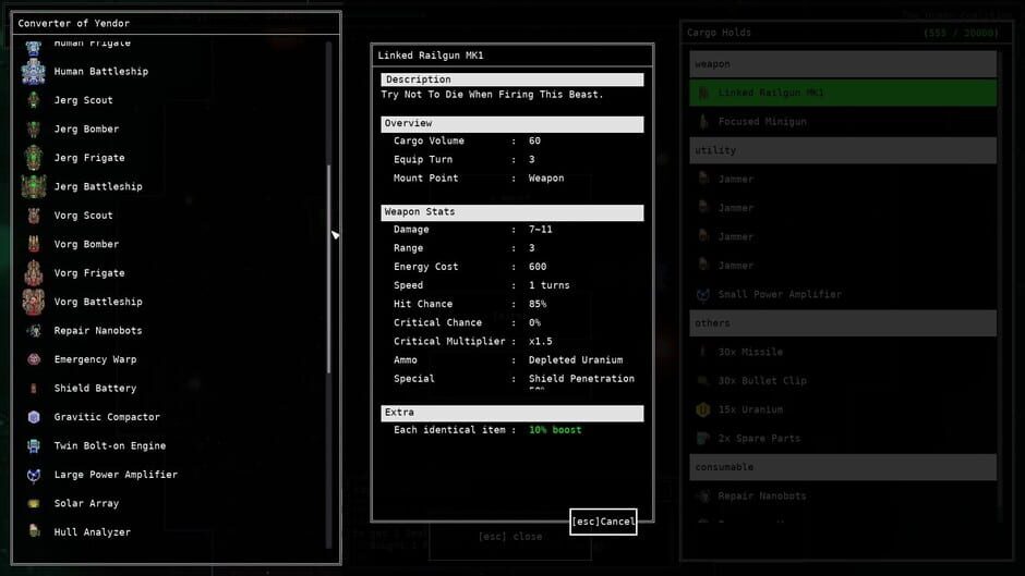 Solar Rogue Screenshot