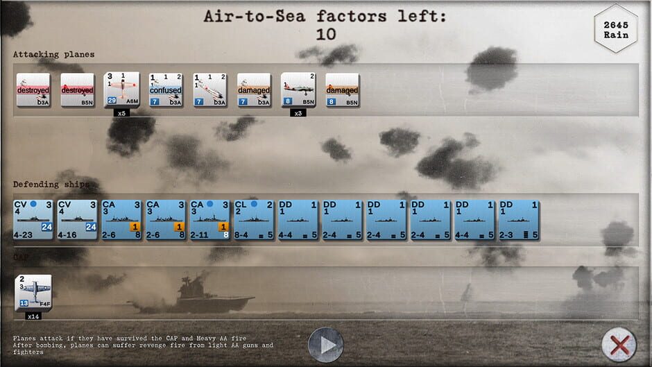 Carrier Battles 4 Guadalcanal: Pacific War Naval Warfare Screenshot