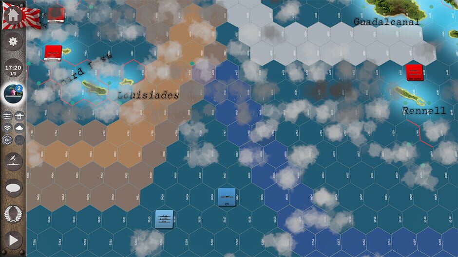 Carrier Battles 4 Guadalcanal: Pacific War Naval Warfare Screenshot