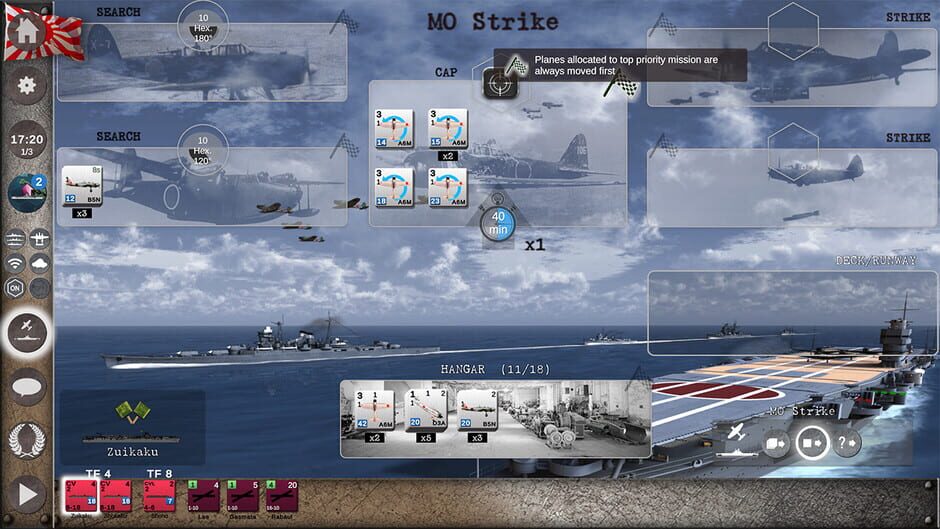 Carrier Battles 4 Guadalcanal: Pacific War Naval Warfare Screenshot