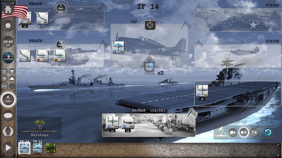 Carrier Battles 4 Guadalcanal: Pacific War Naval Warfare Screenshot