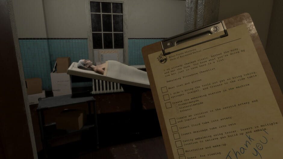 The Mortuary Assistant Screenshot