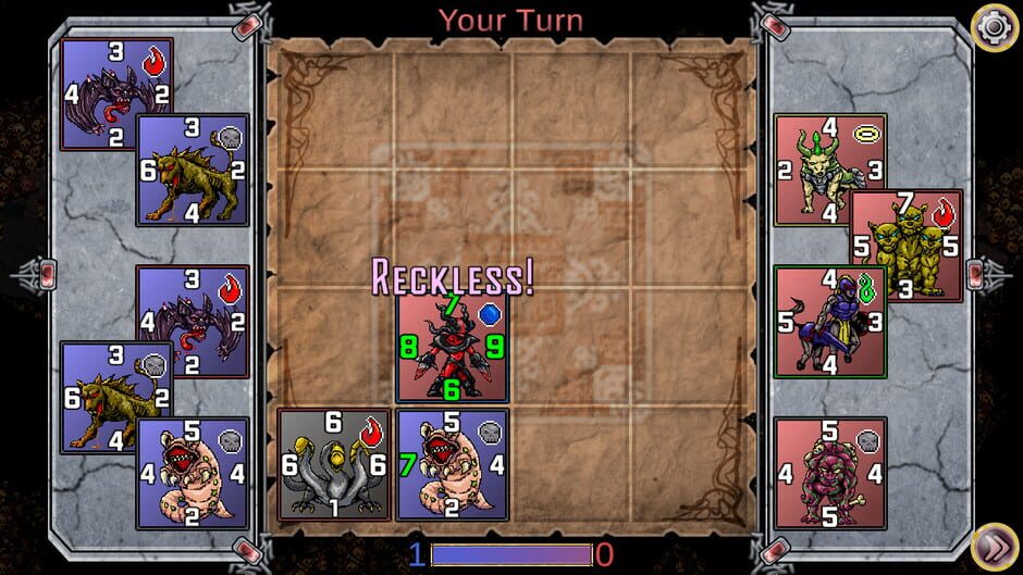 สกรีนช็อตจาก Trial of the Gods: Siralim CCG (รูปที่ 7)