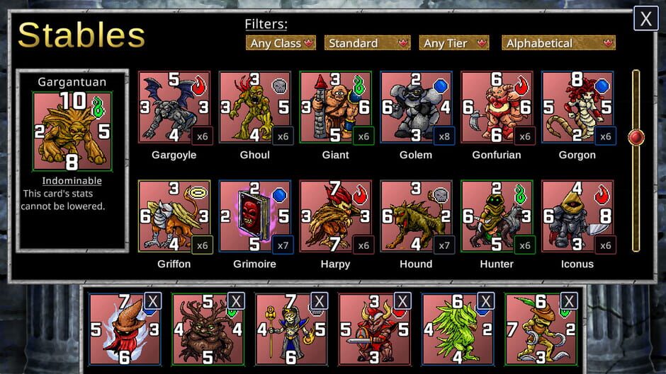 สกรีนช็อตจาก Trial of the Gods: Siralim CCG (รูปที่ 9)