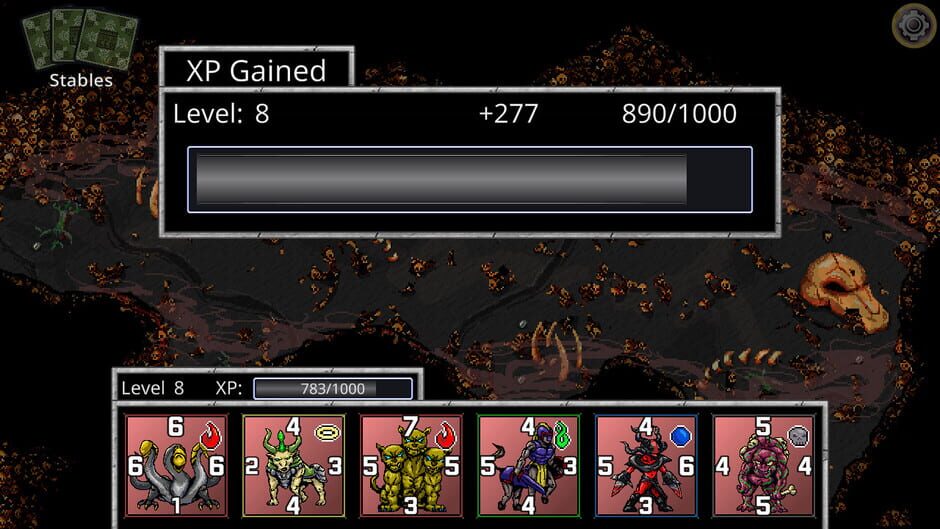 สกรีนช็อตจาก Trial of the Gods: Siralim CCG (รูปที่ 4)