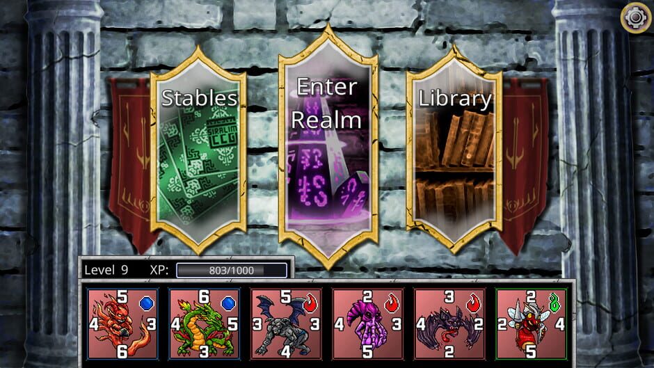 สกรีนช็อตจาก Trial of the Gods: Siralim CCG (รูปที่ 11)
