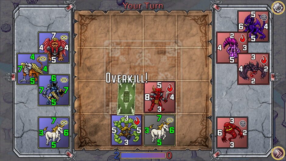 สกรีนช็อตจาก Trial of the Gods: Siralim CCG (รูปที่ 13)