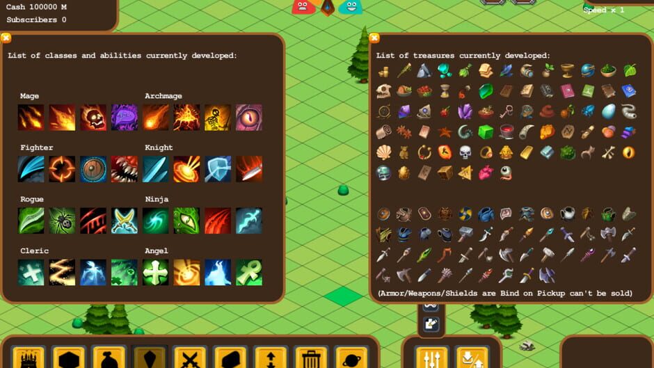 Fantasy World Online Tycoon Screenshot