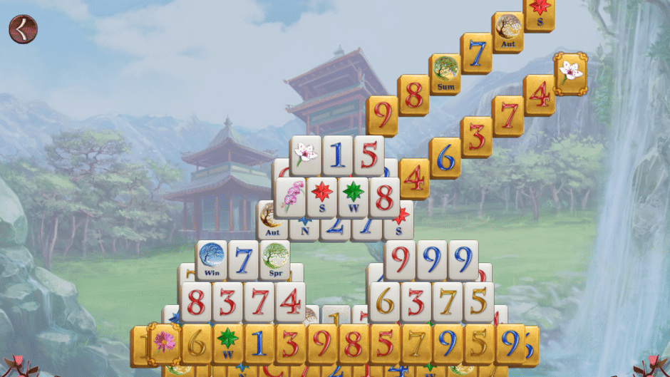 Sakura Day Mahjong Screenshot