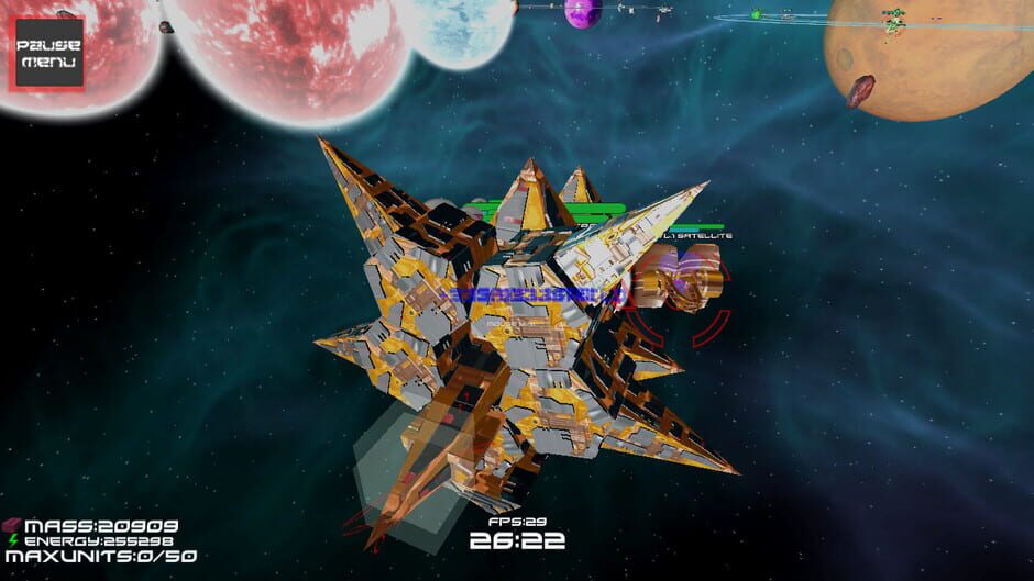 Space War Machine Screenshot