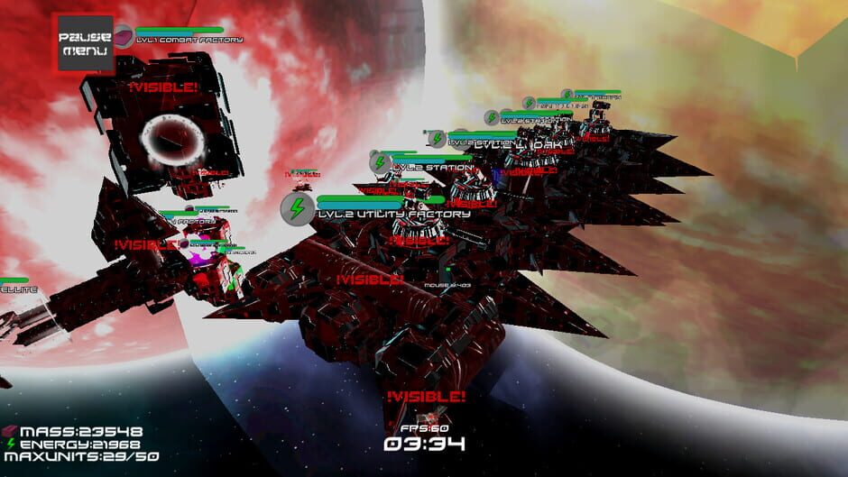 Space War Machine Screenshot