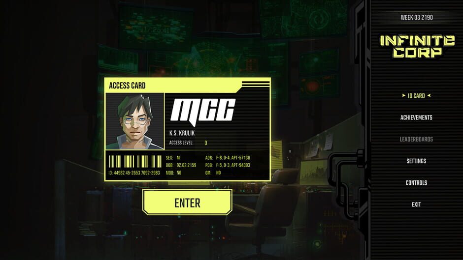 InfiniteCorp Screenshot