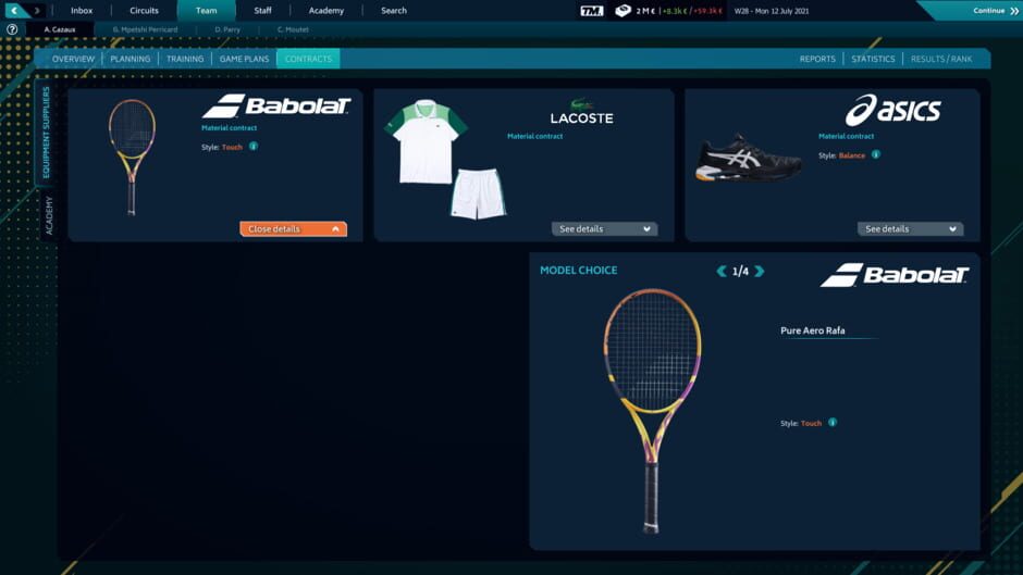 Tennis Manager 2021 Screenshot