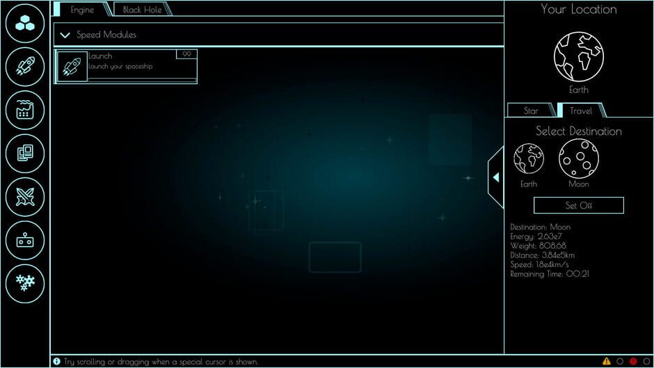 สกรีนช็อตจาก Space Travel Idle (รูปที่ 2)