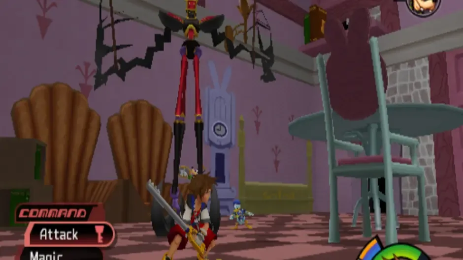 Kingdom Hearts, captura de tela 1