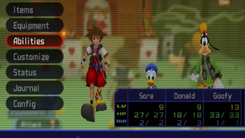 Kingdom Hearts, captura de tela 2