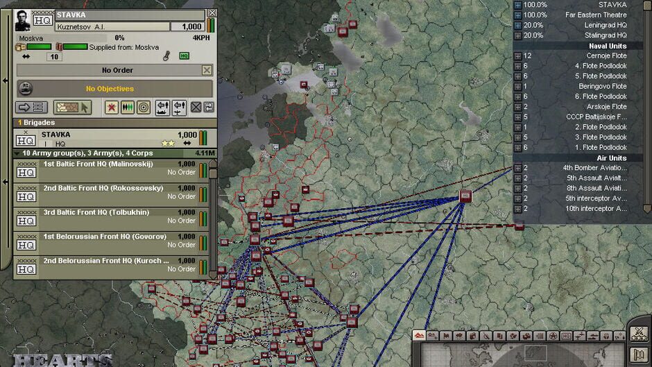 Hearts of Iron III: For the Motherland Screenshot