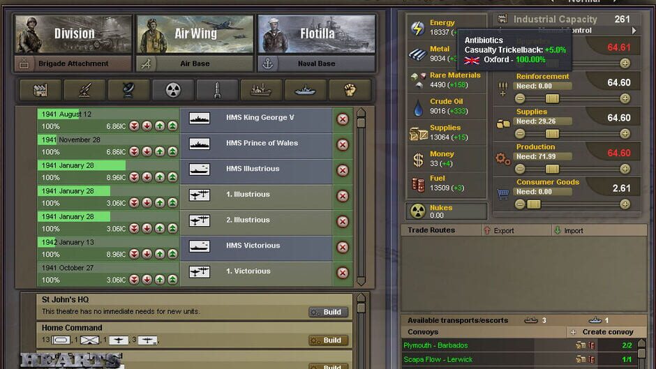 Hearts of Iron III: For the Motherland Screenshot